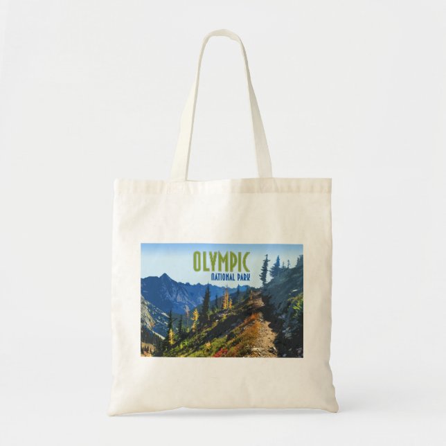 Bolsa Tote Olimpiadas National Park Washington State Vintage (Frente)