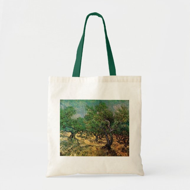 Bolsa Tote Olive Grove de Vincent van Gogh (Frente)