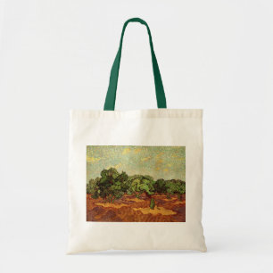 Bolsa Tote Oliveira, Céu Azul Pálido por Vincent van Gogh