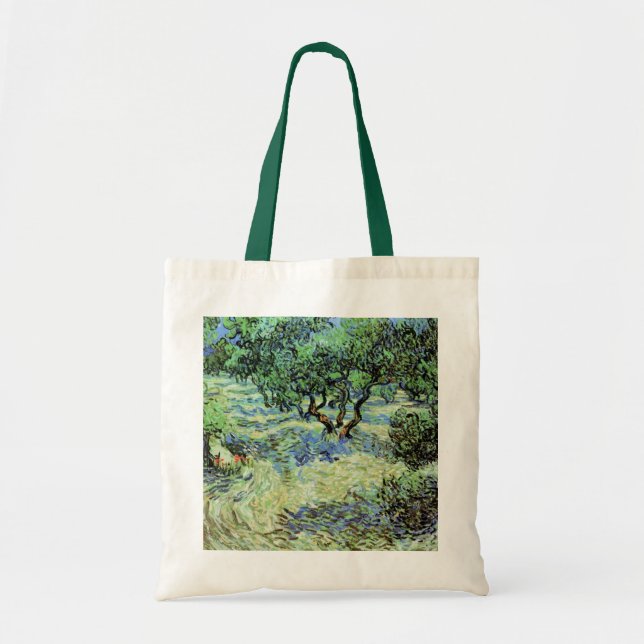 Bolsa Tote Oliveira por Vincent van Gogh (Frente)