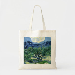 Bolsa Tote Oliveiras Paisagem Montanhosa de Vincent Van Gogh