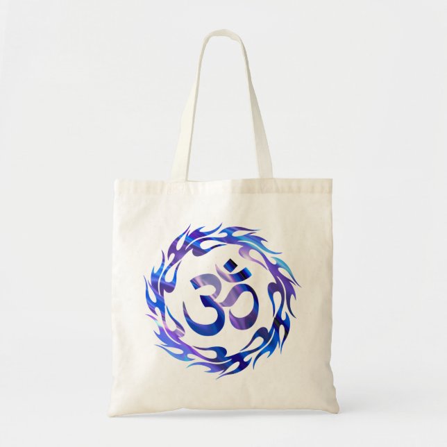 Bolsa Tote Om Hindu, Símbolo Om, Logotipo Om, Aum (Frente)