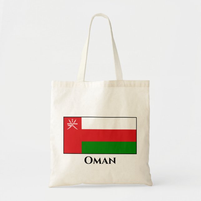 Bolsa Tote Oman Flag (Frente)