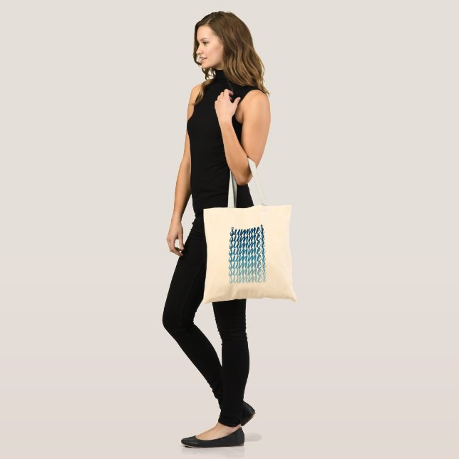 bolsa tote ombre de verão (Frente (modelo))