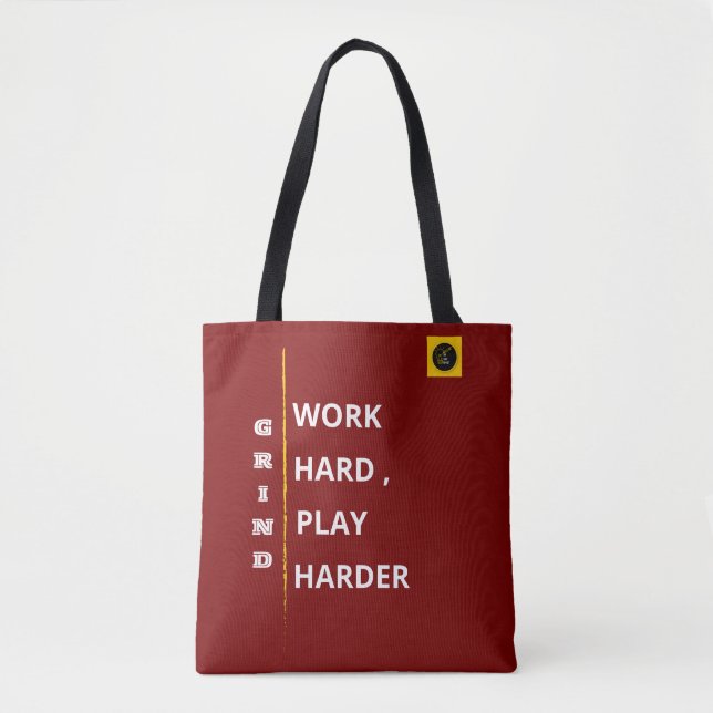 Bolsa Tote Ombro - Grind Vibe (Frente)