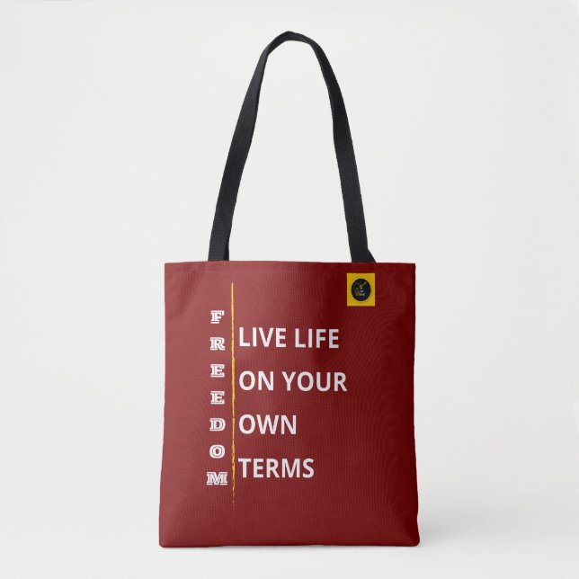 Bolsa Tote Ombro - Vibe Liberdade (Frente)