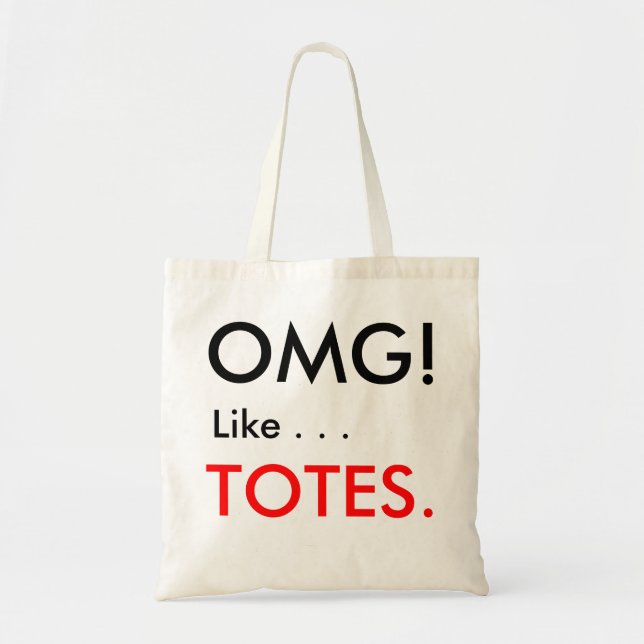 Bolsa Tote OMG é os bolsas um o tote. (Frente)