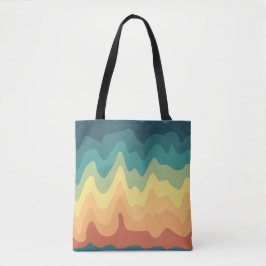 Bolsa Tote Onda de Cor Horizonte