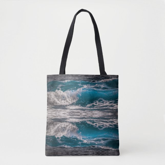 Bolsa Tote Onda Oceânica (Frente)