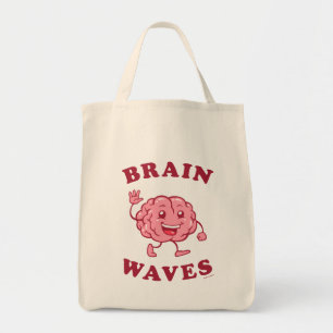 Bolsa Tote Ondas cerebrais