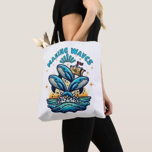 Bolsa Tote Ondas de fazer