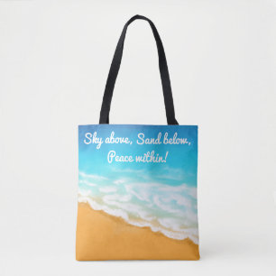 Bolsa Tote Ondas de Ocean Beach