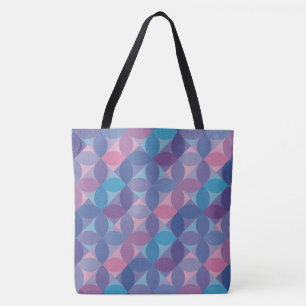 Bolsa Tote Ondas de Pétalas Celestiais