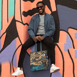 Bolsa Tote Ondas de pintura