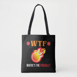 Bolsa Tote Onde está o Fireball?