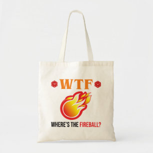 Bolsa Tote Onde está o Fireball?