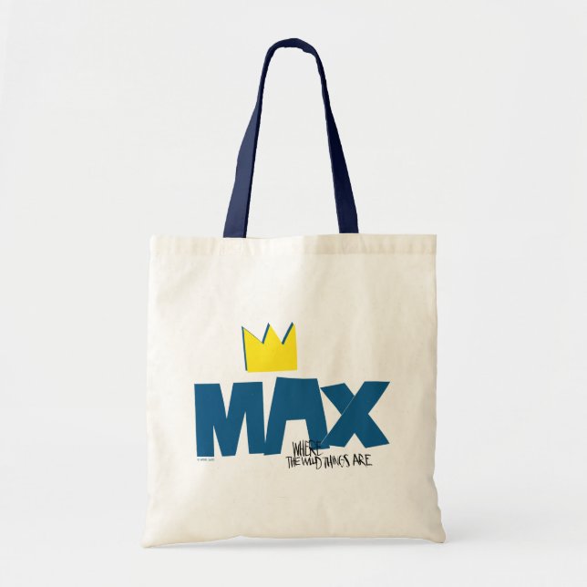 Bolsa Tote Onde estão as coisas selvagens | Max e Crown (Frente)