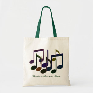 Bolsa Tote Onde há uma música