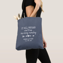 Bolsa Tote Onde Tudo Começou Dia dos Namorados Com Amor
