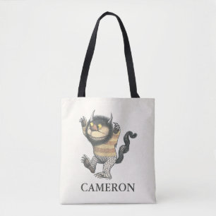 Bolsa Tote Onde Vivem os Monstros Adicione seu Nome