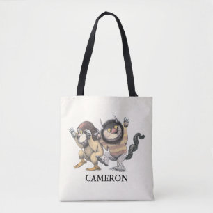 Bolsa Tote Onde Vivem os Monstros   Adicione seu Nome