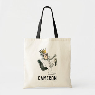 Bolsa Tote Onde Vivem os Monstros   Max   Adicione seu nome