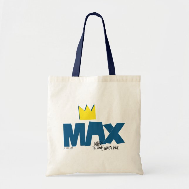 Bolsa Tote Onde Vivem os Monstros | Max e Coroa (Frente)