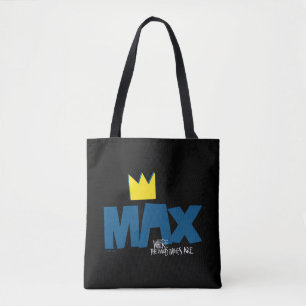 Bolsa Tote Onde Vivem os Monstros   Max e Coroa