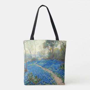 Bolsa Tote Onderdonk - Uma encosta de Bluebonnets - Texas