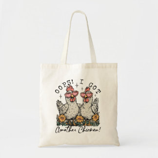 Bolsa Tote Oops! Eu Tenho Outro Galinha - Um Frio Engraçado