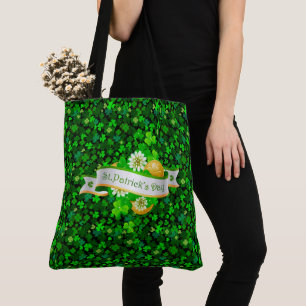 Bolsa Tote Opções do dia de St Patrick toda sobre - imprima