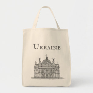 Bolsa Tote Ópera + Teatro de Balé, Lviv, Ucrânia