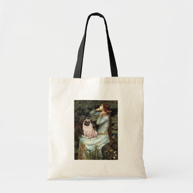 Bolsa Tote Ophelia - Pug 17 - cor de gamo (Frente)