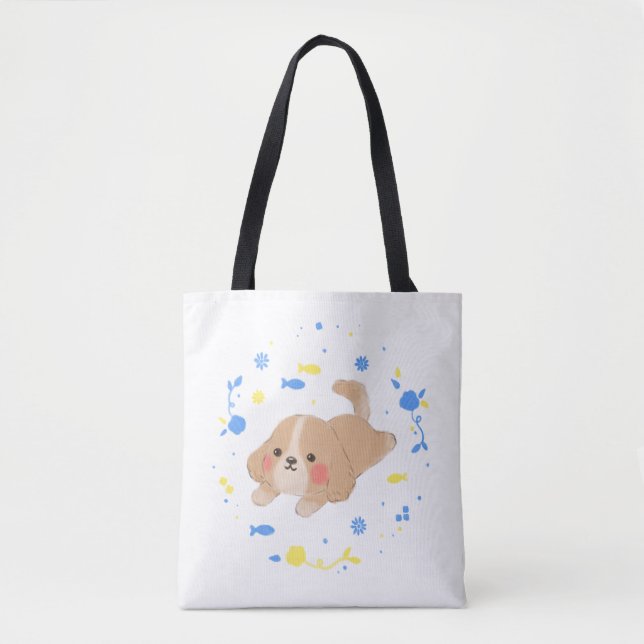 Bolsa Tote Óptica Feliz e Bonita (Frente)
