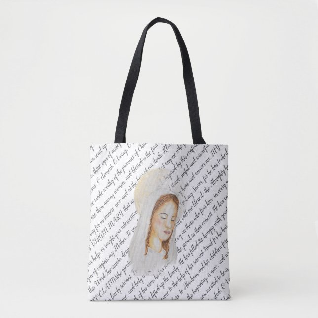 Bolsa Tote Oração de Maria (Frente)