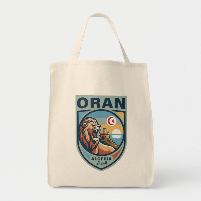 Bolsa Tote Oran Algeria North Africa (Frente)