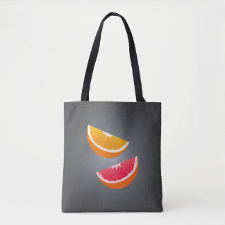 Bolsa Tote Orange & Grapefruit – Modern Citrus Design
