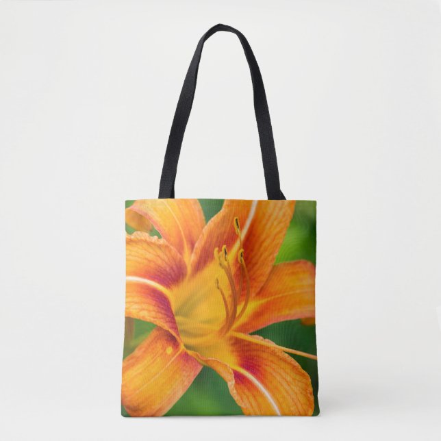 Bolsa Tote Orange Lily (Frente)