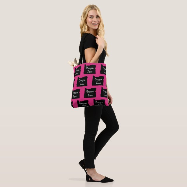 Bolsa Tote Oregon LOVE Rope Black (No(a) Modelo)