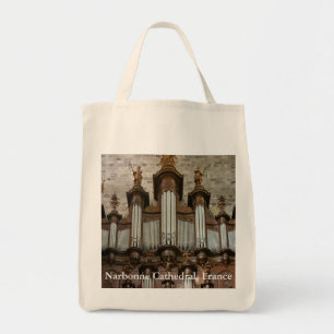 Bolsa Tote Órgão catedral de Narbonne