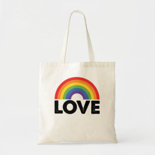 Bolsa Tote Orgulho Amor Igualdade Gay Rainbow LGBTQ