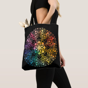 Bolsa Tote Orgulho Arco-Íris da Janela Gótica