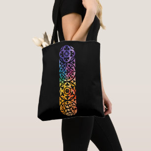 Bolsa Tote Orgulho Arco-Íris da Janela Gótica