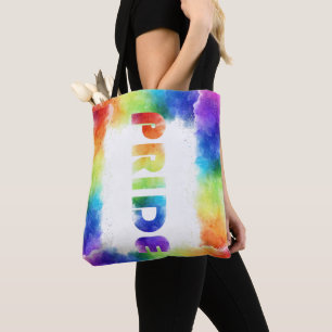 Bolsa Tote Orgulho Arco-Íris Frente e Traseira Decorados
