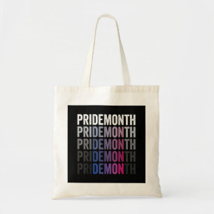 Bolsa Tote Orgulho Bi Bissexual Mês LGBTQ Gay Lesb