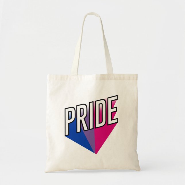 Bolsa Tote Orgulho Bissexual Explode (Frente)