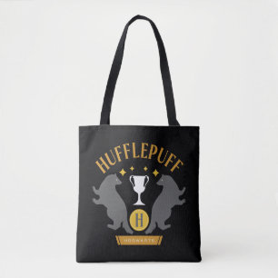 Bolsa Tote Orgulho da Casa HUFFLEPUFF™ com Gráfico de Texugo 