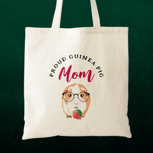 Bolsa Tote Orgulho da Guiné Pig Mãe (Criador carregado)
