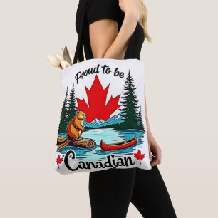 Bolsa Tote Orgulho da Natureza Canadiana