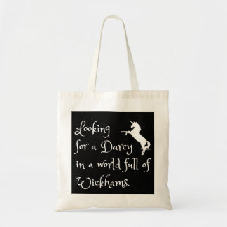 Bolsa Tote Orgulho e Preconceito Engraçado Darcy Jane Austen